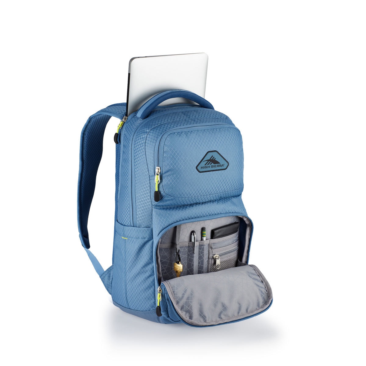 High Sierra Everyday Backpack in Blue and Yellow Costco UK