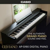 Buy Casio AP-S190BK 88 Key Fully-Weighted Digital Piano at Costco.co.uk Buy Casio AP-S190BK 88 Key Fully-Weighted Digital Piano at Costco.co.uk