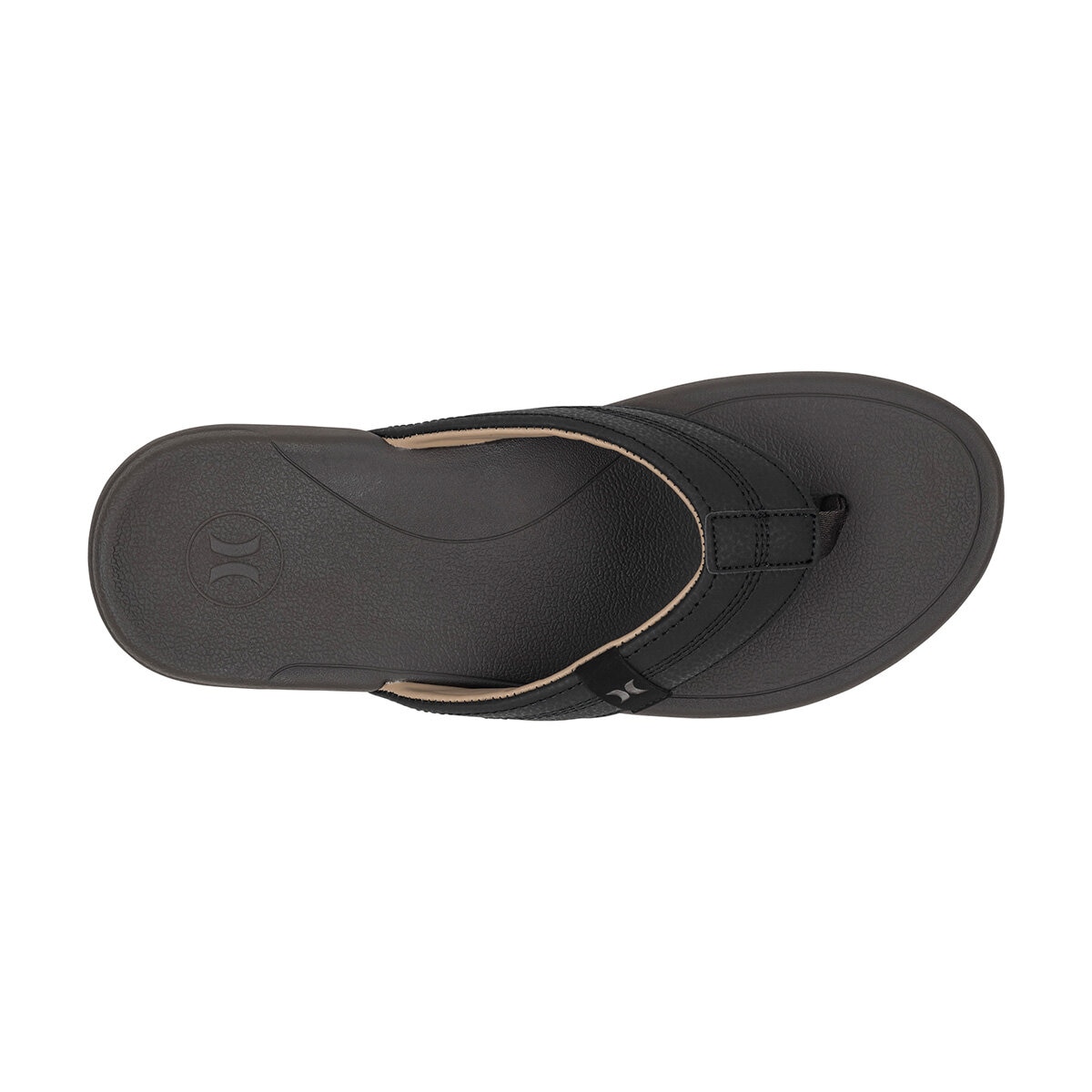 Hurley Men's Flip Flop in Brown