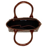 Osprey London Leather Women's Handbag, Cognac