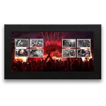 AD/DC Framed Stamps from Royal Mail®