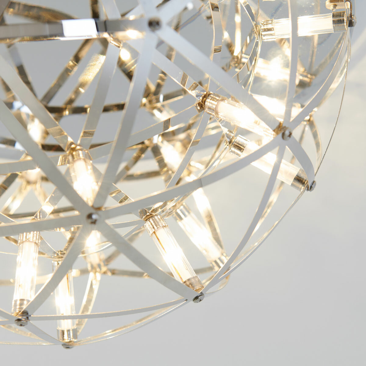 Artika Elden 13" (33cm) Flush Mount LED Light in Chrome