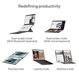 Buy ASUS Zenbook Duo, Intel Core Ultra 9, 32GB RAM, 2TB SSD, 14 Inch OLED Laptop, UX8406CA-PZ134W at costco.co.uk