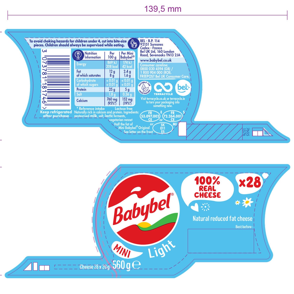 BABYBEL® Light CHEESE - Babybel - USA