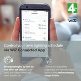 4Lite WiZ 48ft (14.8m) Smart RGBW LED Outdoor Festoon Lights