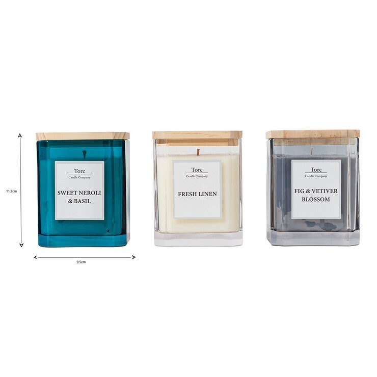 Torc Fragranced Candle, 3 Pack Torc Fragranced Candle, 3 Pack