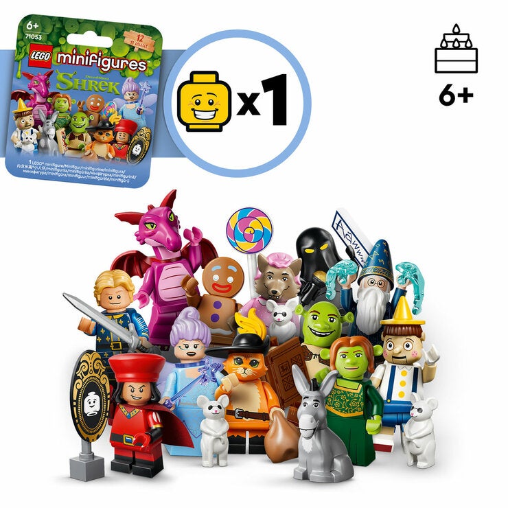 LEGO Minifigures Shrek Series - Model 71053 (6+ Years) LEGO Minifigures Shrek Series - Model 71053 (6+ Years)