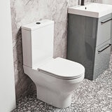 Tavistock Lindo Open Back Toilet With Cistern And Seat