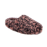 Totes Isotoner Pillowstep Women's Mule Slippers in Pink Animal Print