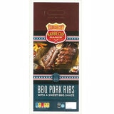 image of front of pack of Kansas BBQ Pork Ribs