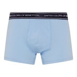United Colors of Benetton Men's Boxer 6 Pack in Blue