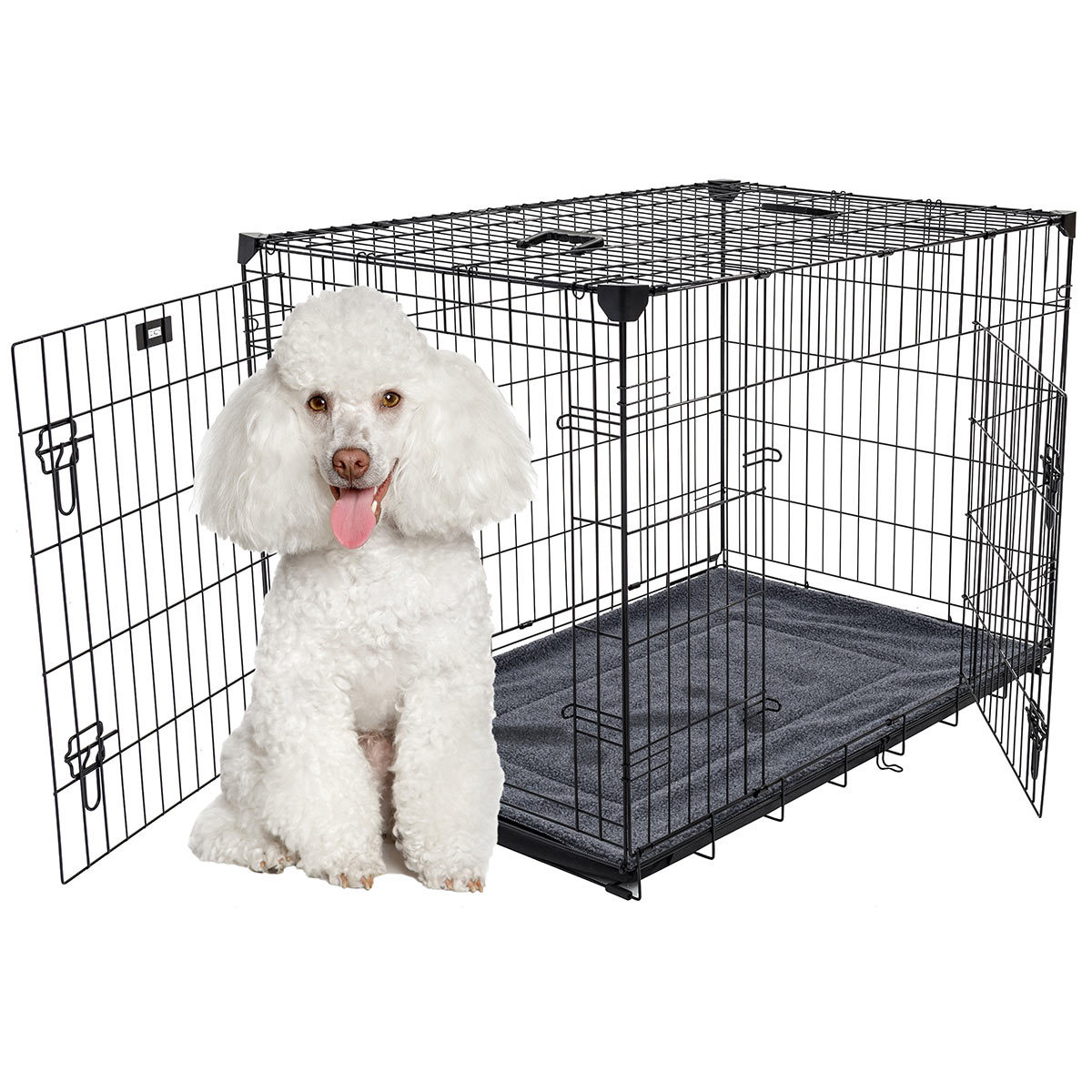 Lucky Dog Indoor Kennel with 2 Doors - Medium