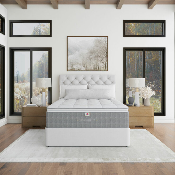 Millbrook Natural Luxury 11,000 Pillowtop Mattress, 2 Firmness Ratings in 5 Sizes