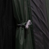 Lifestyle image showing the door clipped back Lifestyle image showing the door clipped back