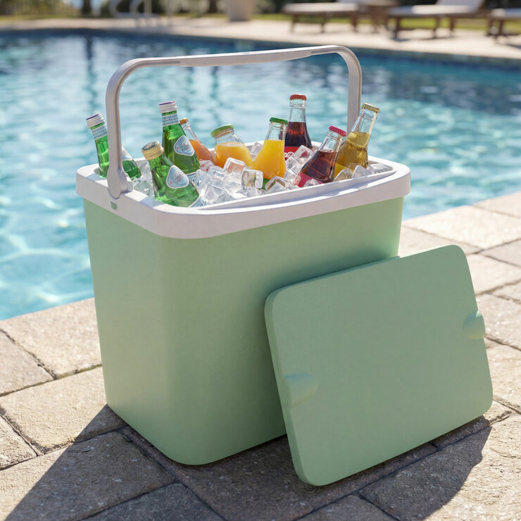 Funtastic 24L Cooler Box In Green