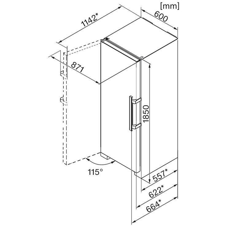Miele FN28262, Freezer F Rated in Clean Steel Costco UK