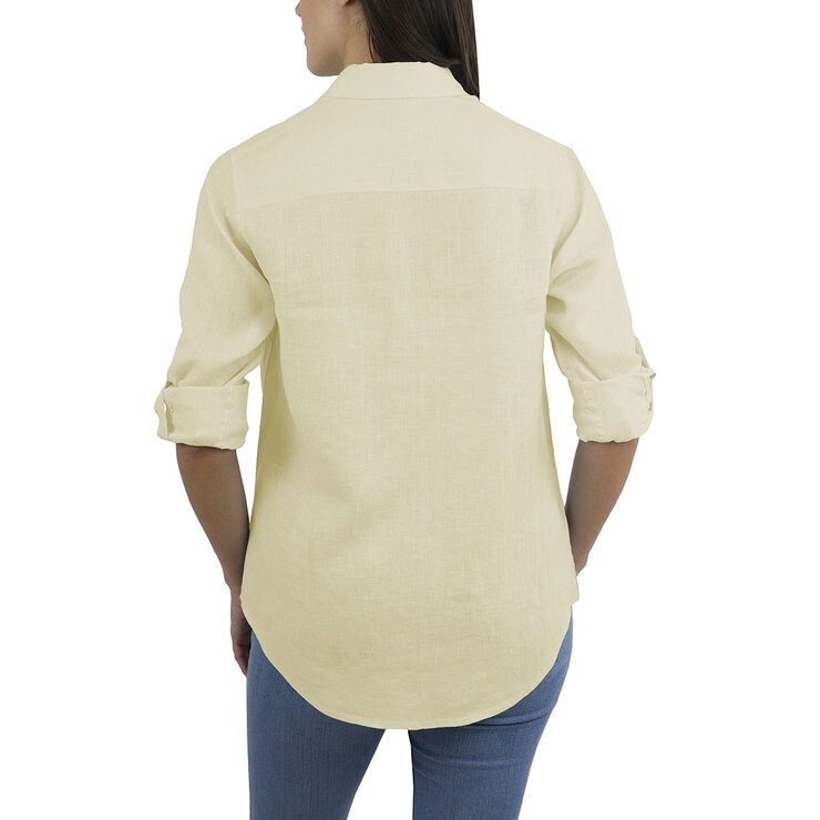 Jachs Ladies Linen Long Sleeve Shirt Jachs Ladies Linen Long Sleeve Shirt