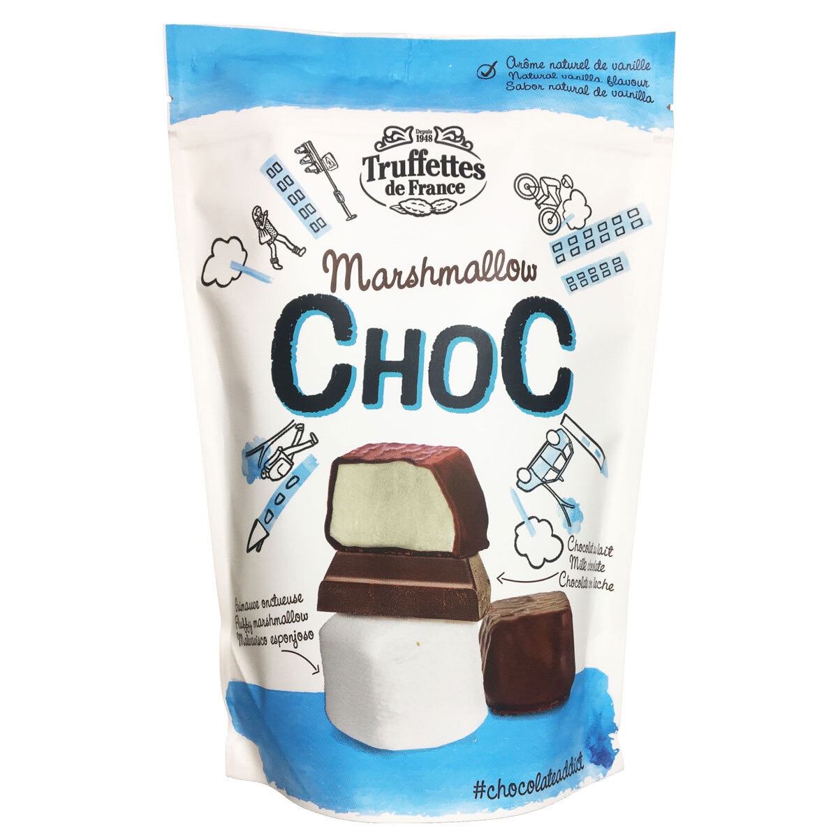 Truffettes de France Milk Chocolate Marshmallow, 500g Costco UK
