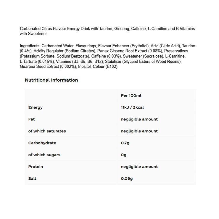 Nutritional Information