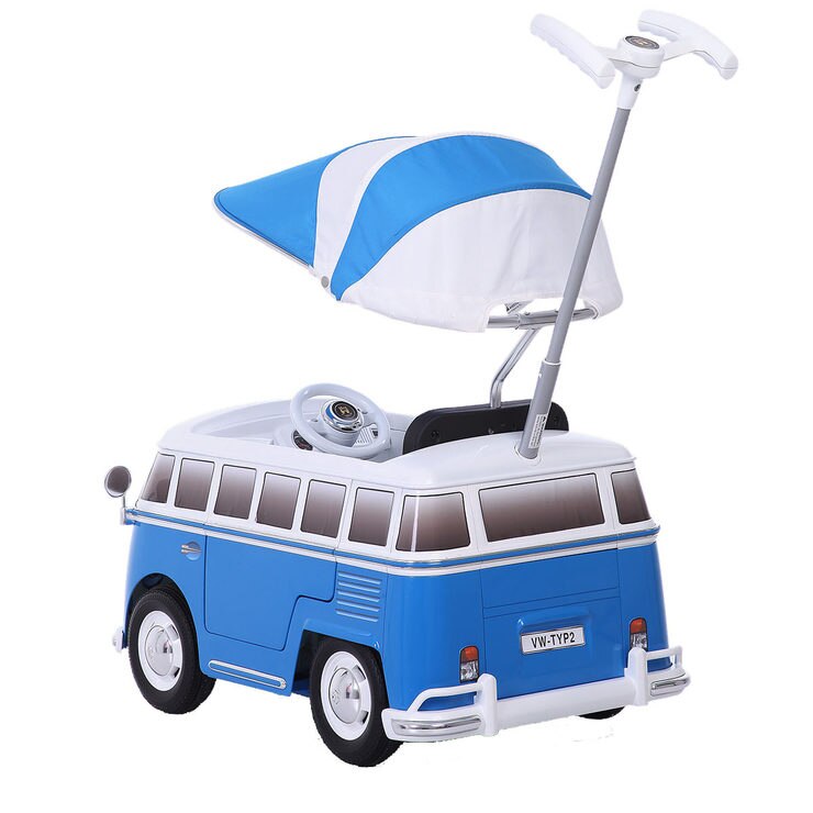 Rollplay VW Camper Van Children's Push Car Blue (12+ Months) Costco UK