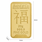 20 Gram Year of the Horse Gold Minted Bar