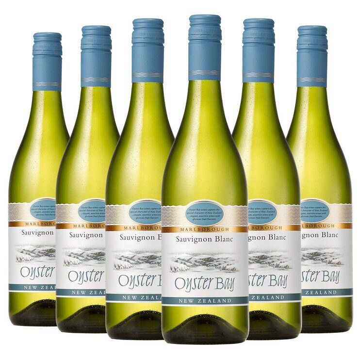 Oyster Bay Marlborough Sauvignon Blanc 2019, 6 x 75cl Costco UK