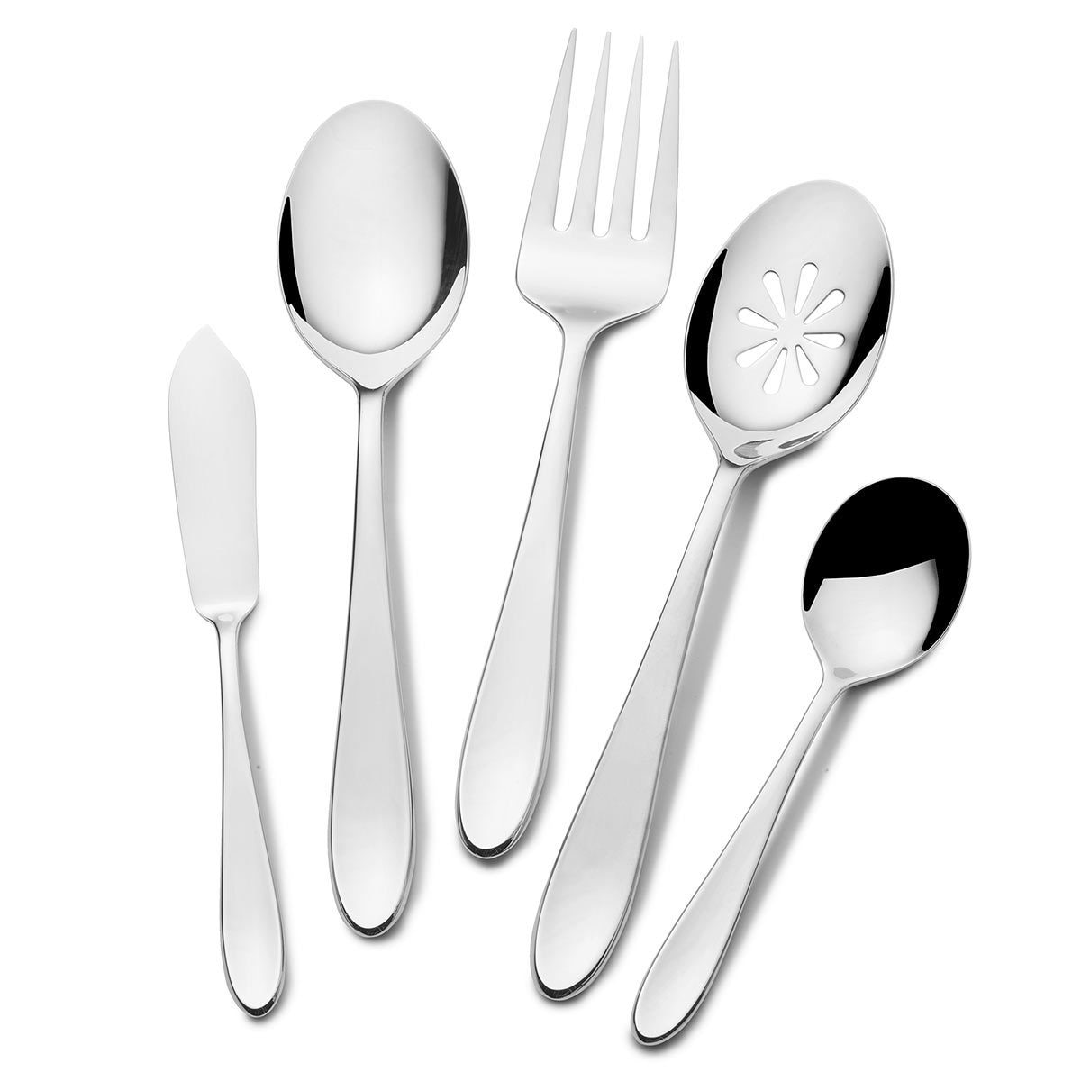 Mikasa Kinsley Stainless Steel Cutlery Set, 45 Pieces Costco UK