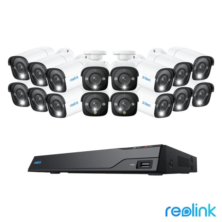 Reolink 12MP (4K+) UHD NVR PoE AI 16 x channel / 16 x Bullet camera kit. 4TB at costco.co.uk Reolink 12MP (4K+) UHD NVR PoE AI 16 x channel / 16 x Bullet camera kit. 4TB at costco.co.uk