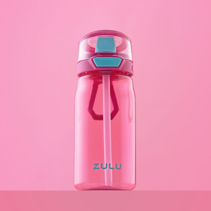 Zulu Flex Water Bottle, 3 Pack in Pink/Purple/Mint Costco UK