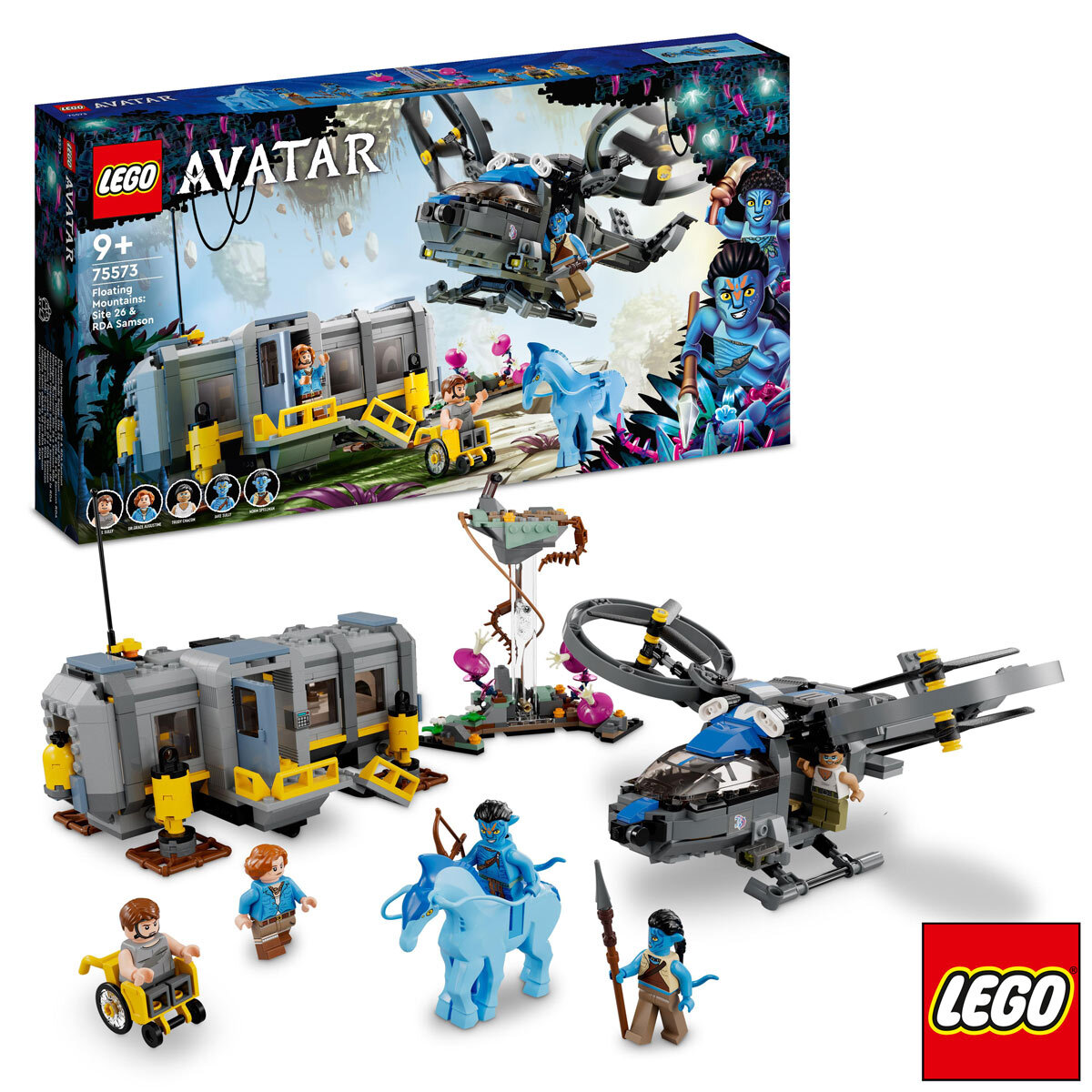 LEGO Avatar Floating Mountains: Site 26 & RDA Samson - Model 75573 (9+ Years)