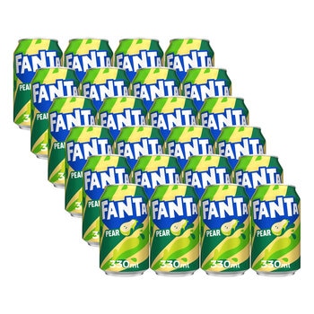 Fanta Pear, 24 x 330ml