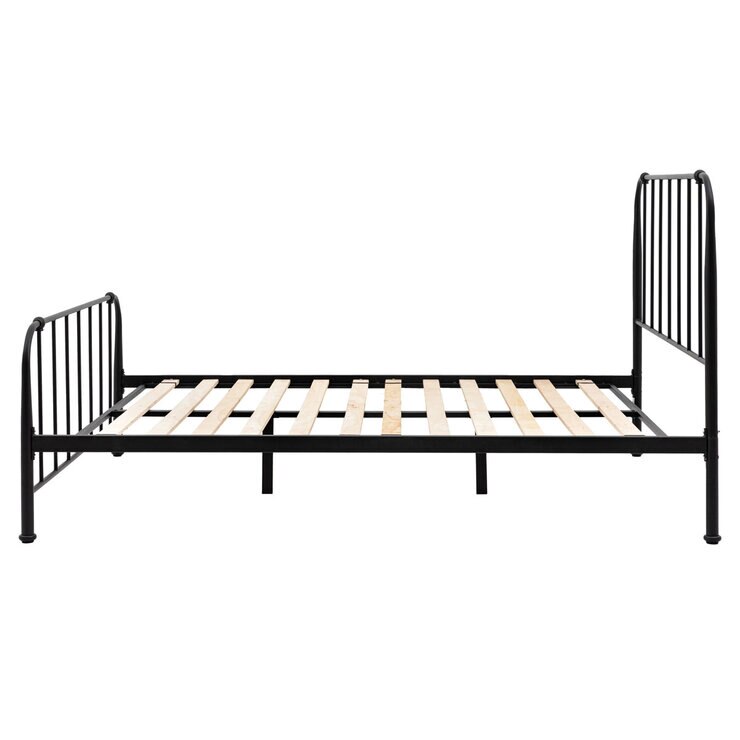 Gallery Loughton Black Metal Bed Frame, Double Gallery Loughton Black Metal Bed Frame, Double