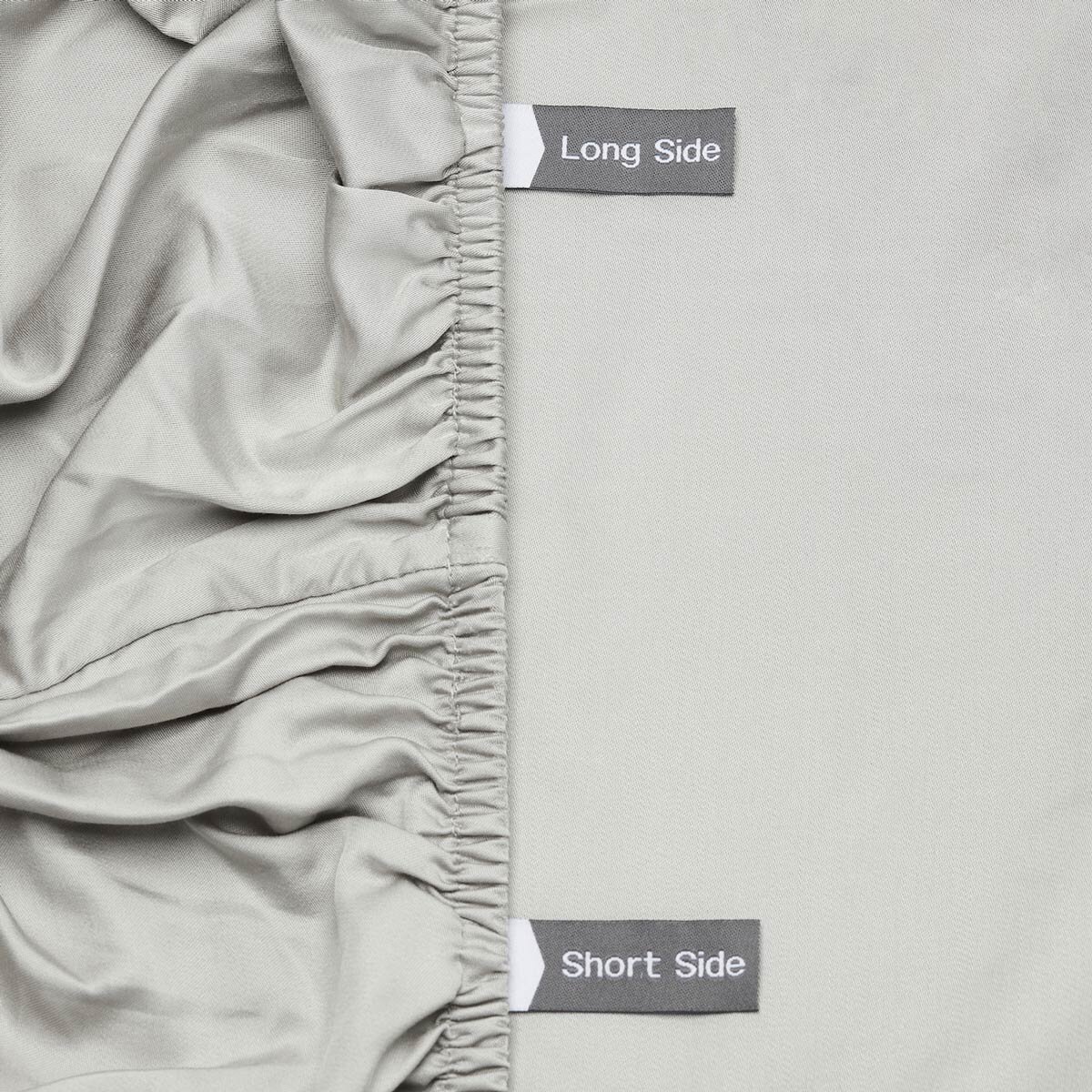 Luff Grey Deep Fitted Sheet