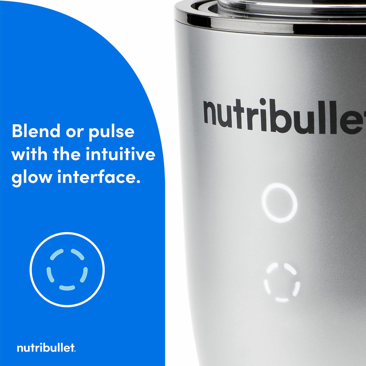Lifestyle Image of Nutribullet Ultra Deluxe Blender with bledning or pulse options