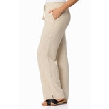 Briggs Ladies Linen Pant in Beige