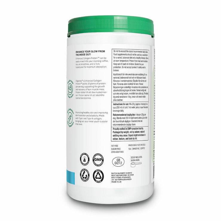 Organika Enhanced Collagen, 1kg