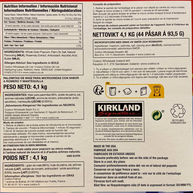 Nutritional Information