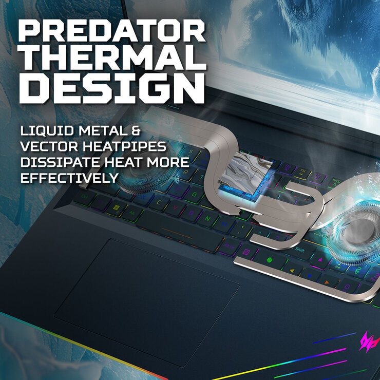 Acer Predator Helios 18, Intel Core Ultra 9, 64GB RAM, 1TB SSD NVIDIA GeForce RTX 5090, 18 Inch Gaming Laptop, NH.QVWEK.005 Acer Predator Helios 18, Intel Core Ultra 9, 64GB RAM, 1TB SSD NVIDIA GeForce RTX 5090, 18 Inch Gaming Laptop, NH.QVWEK.005