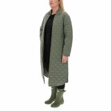 Hunter Women's Quilted Coat in Green