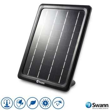Swann Outdoor Solar Panel for Smart Security Camera, SWIFI-SOLAR-GL
