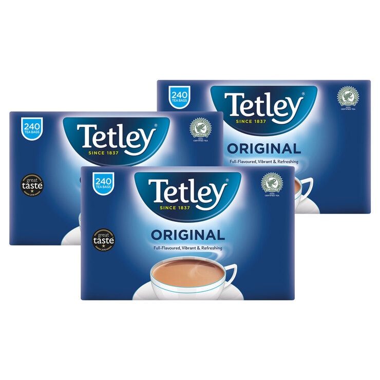 Tetley Tea Bags, 3 x 240 Pack Costco UK