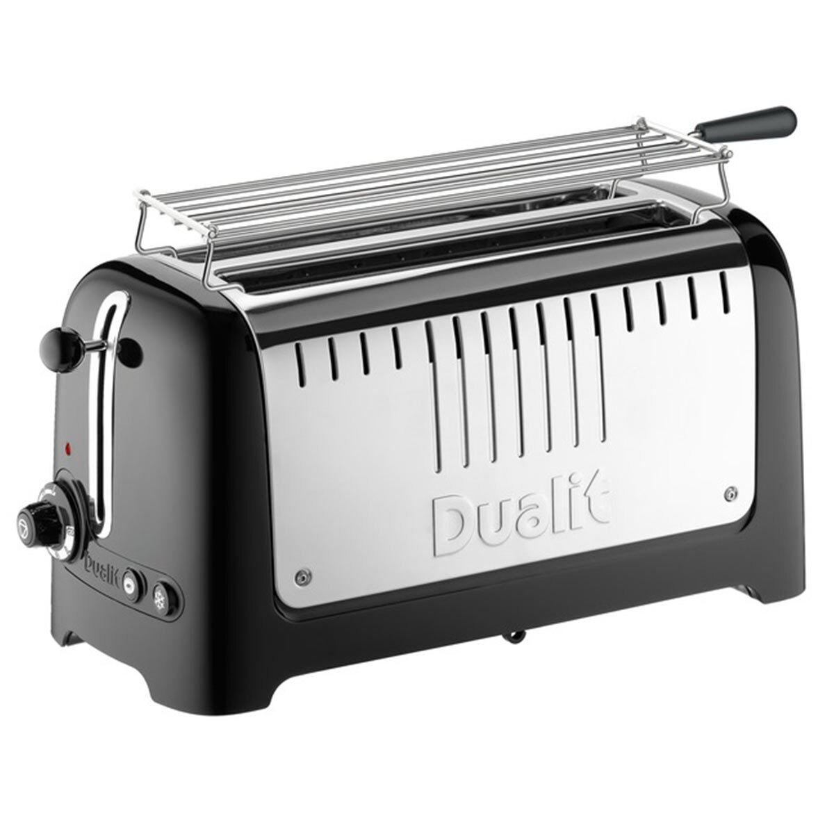 Dualit Kettle and 4 Slice Long Slot Toaster Set, Black Costco UK