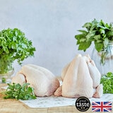 Herb Fed Free Range Whole Chickens, 2 x 2.2kg (Serves 6-8 people per Chicken)