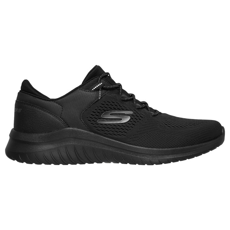 Side view of black shoe Side view of black shoe