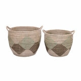 Seagrass Basket Set, 2 Pack Seagrass Basket Set, 2 Pack