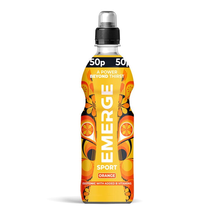 Emerge Isotonic Orange Energy Drink, 12 x 500ml Costco UK