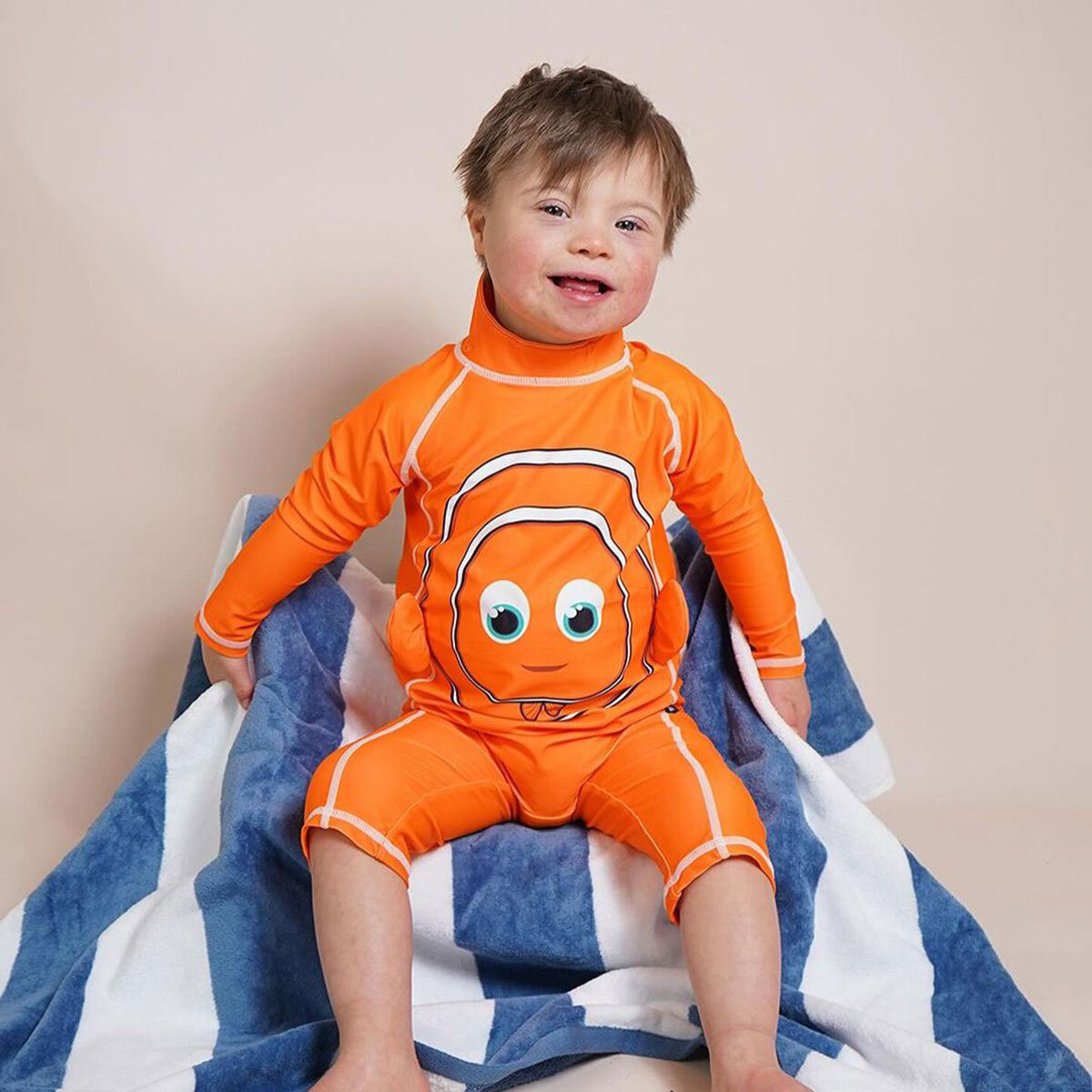 My Little Swimsuit in Clownfish