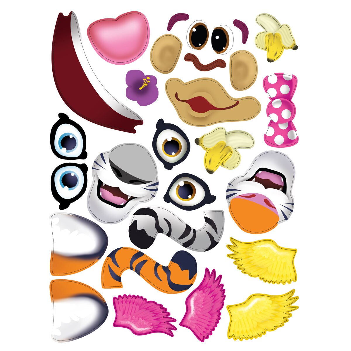 Crazy Animals Stickers