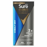 Sure Mens Maximum Protection Anti Perspirant, 3 x 60ml Sure Mens Maximum Protection Anti Perspirant, 3 x 60ml