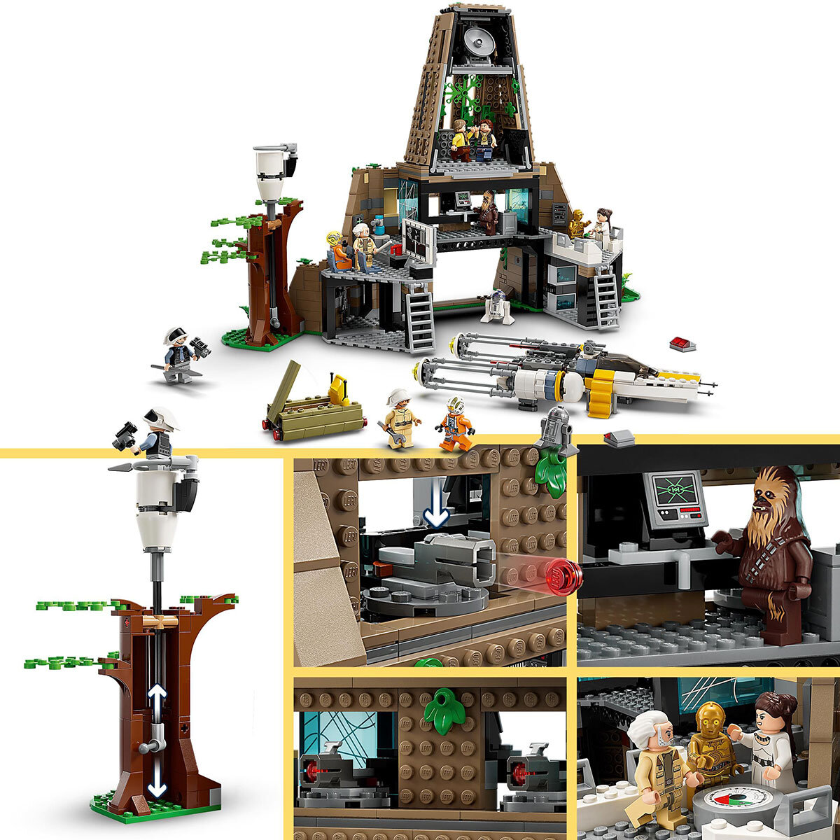 Buy LEGO Star Wars Yavin 4 Rebel Base Feature Image at Costco.co.uk
